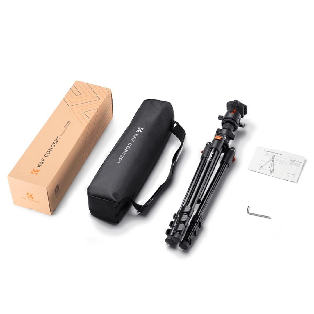 K&F Concept Vlog Travel Tripod Compact Flexible & Portable KF09.101V1 - 8